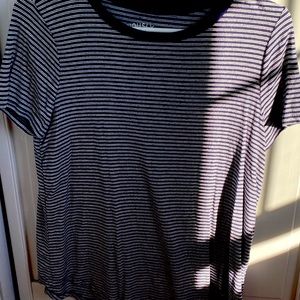 Seriously soft t-shirt navy and white